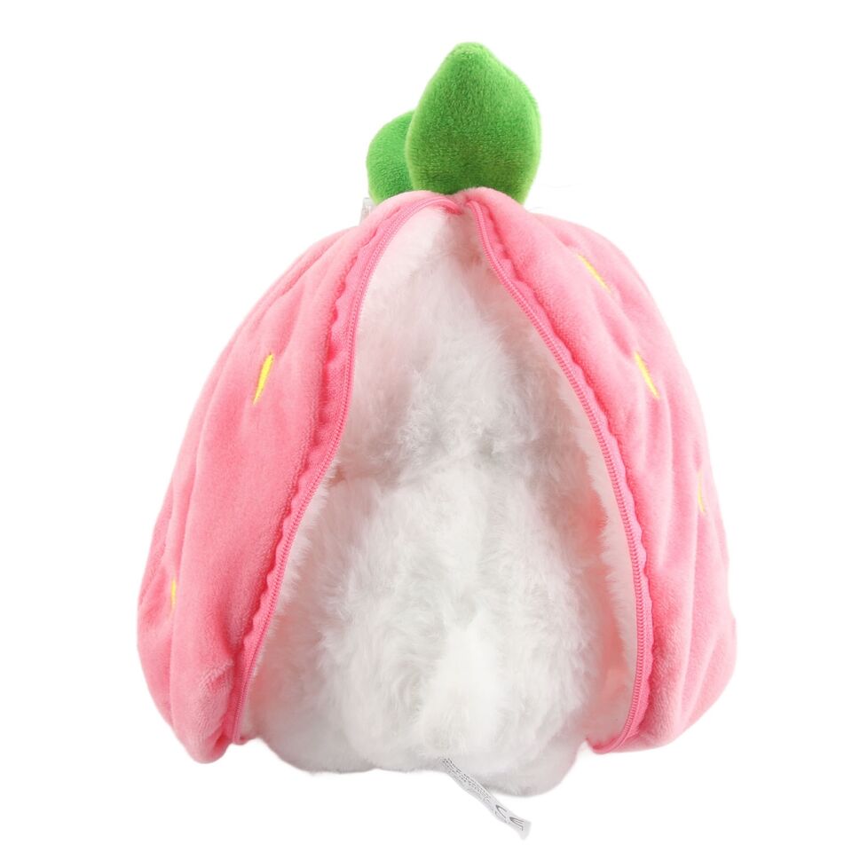 7* Inches Easter Plush Bunny With Zipper