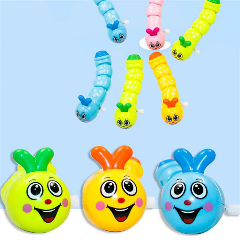 1Pc Wind-up Twisty Worm Toy