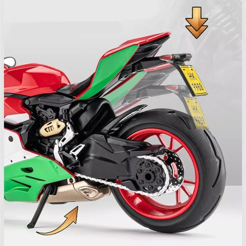 1:12 Diecast Ducati 1199 Model Bike