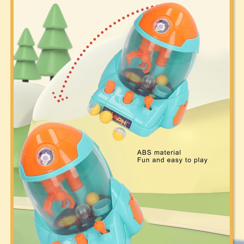 Space Rocket Ball Catcher Mini Claw Game