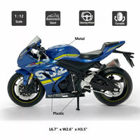 1:12 Diecast Suzuki GSX-R1000 Official Licensed Model