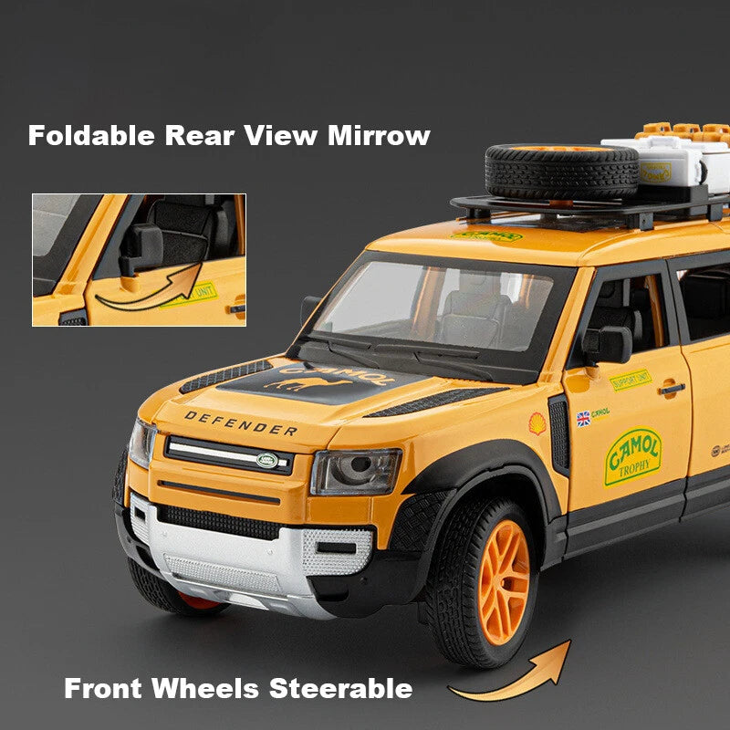 1:24 Diecast Land Rover Defender Modified Model