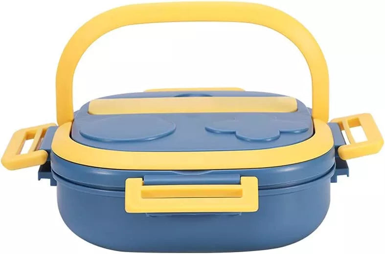 Kids Hot & Cool Stainless Steel Lunch Box With Spoon