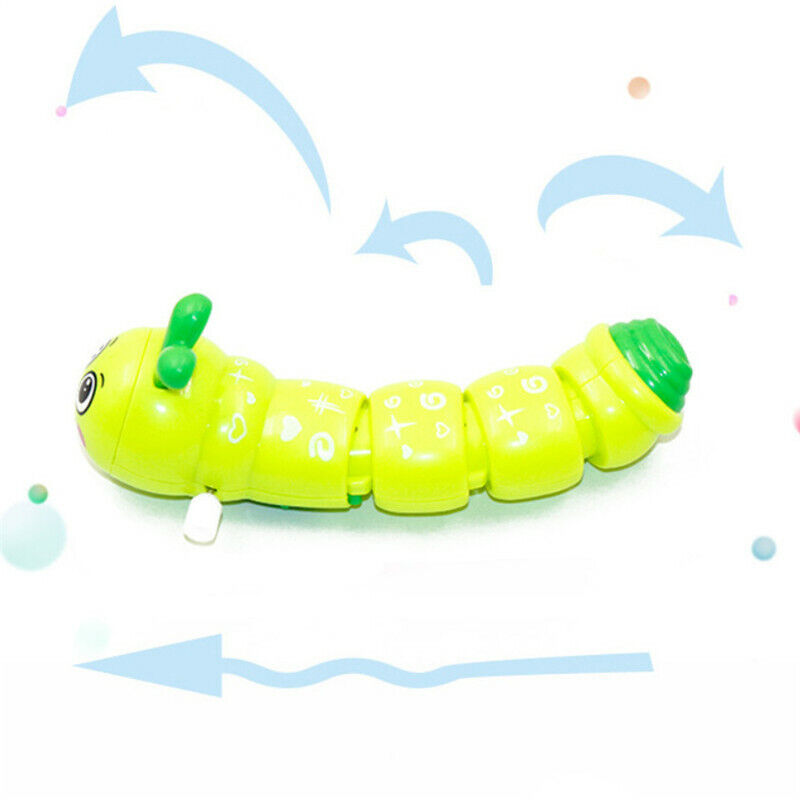 1Pc Wind-up Twisty Worm Toy