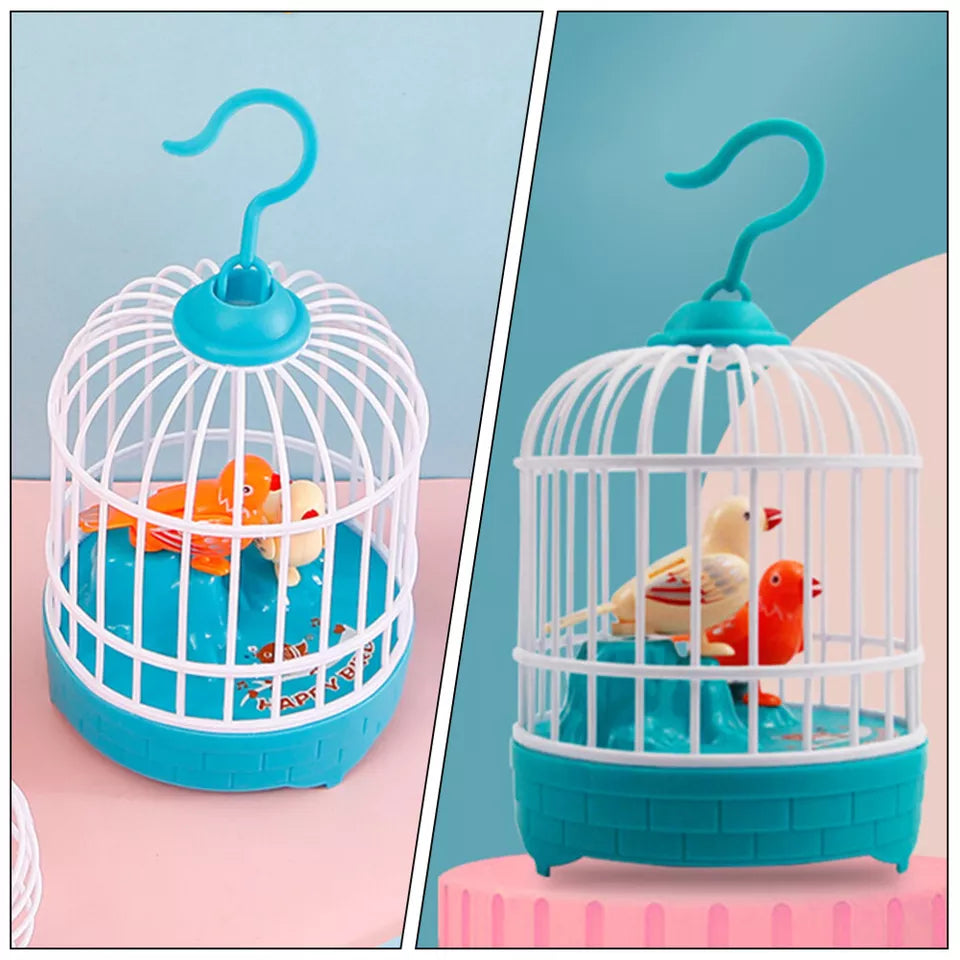 Electric Induction Mini Bird Cage With Light & Sound