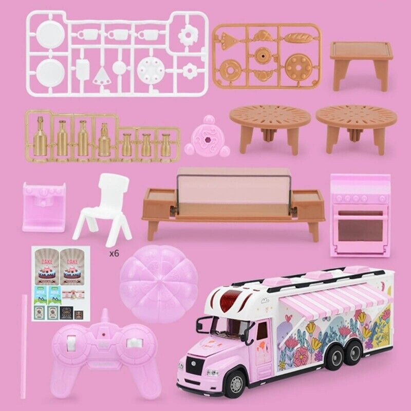 RC Lighting Truck With Mini Camping Furniture