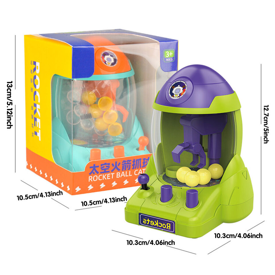 Space Rocket Ball Catcher Mini Claw Game