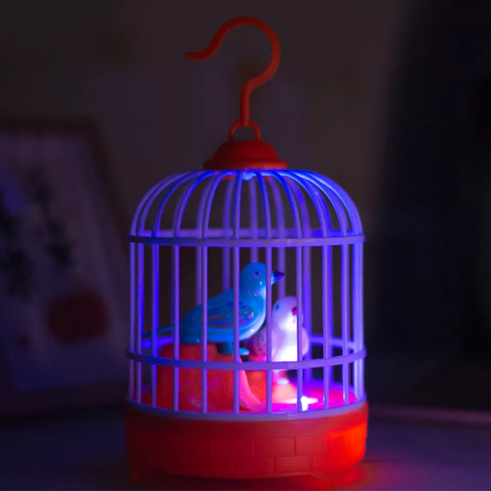Electric Induction Mini Bird Cage With Light & Sound