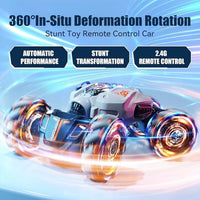 Remote & Gesture Control Dual Form Spray Stunt Twist Car