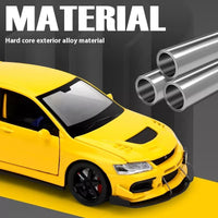 1:32 Diecast Mitsubishi Lancer Evolution Model Car