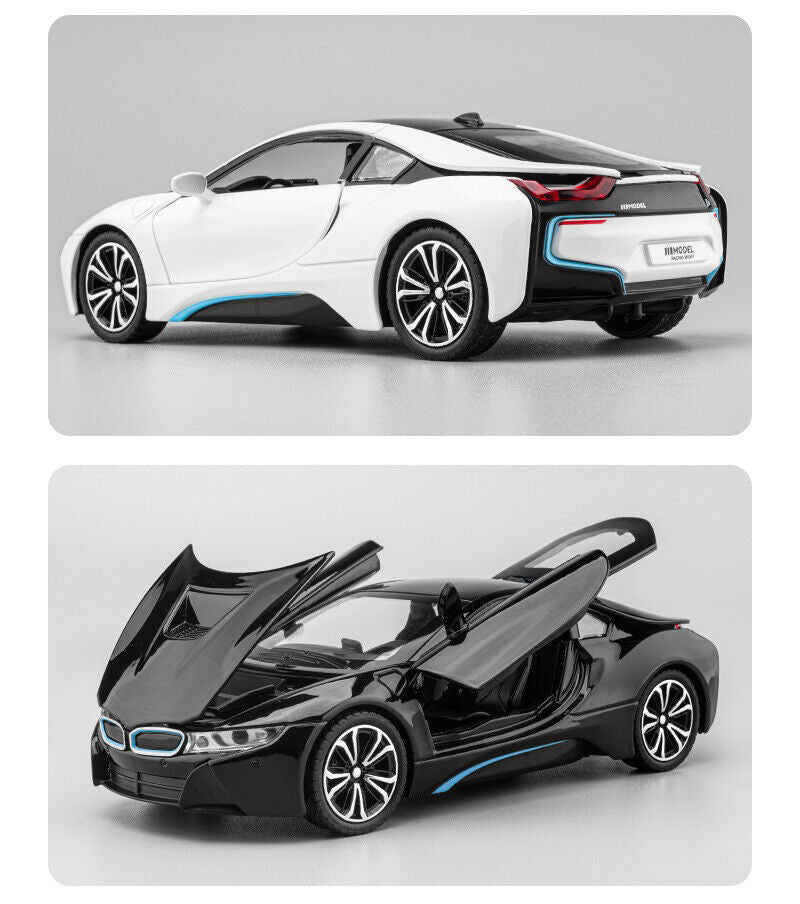 1:22 Diecast BMW i8 Luxury Model Car