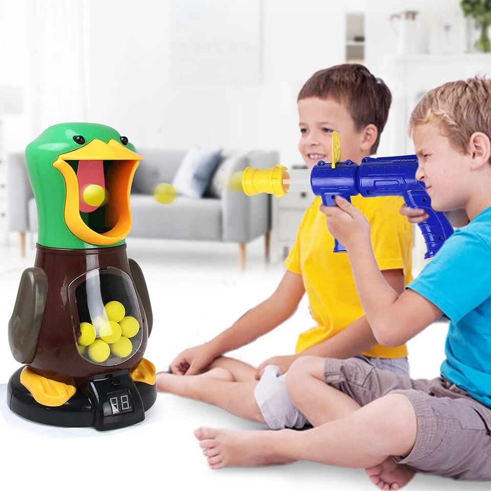 Soft Ball Gun Duck Shooting Game Toy