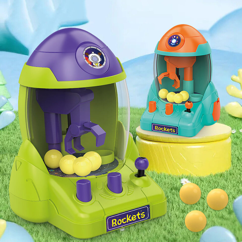 Space Rocket Ball Catcher Mini Claw Game