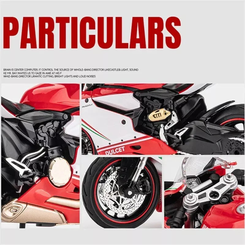 1:12 Diecast Ducati 1199 Model Bike