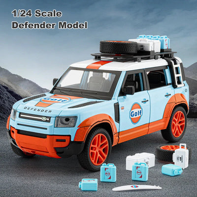 1:24 Diecast Land Rover Defender Modified Model