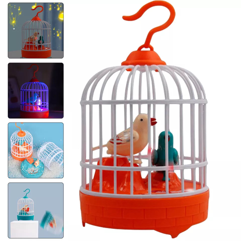 Electric Induction Mini Bird Cage With Light & Sound