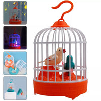 Electric Induction Mini Bird Cage With Light & Sound