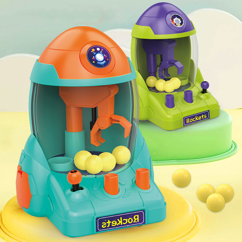 Space Rocket Ball Catcher Mini Claw Game