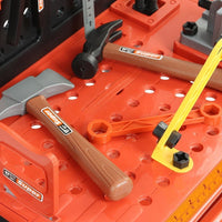 Pretend Play Kids Tool Bench Set With Electric Drill