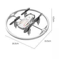 RC Mini Stunt Rolling Drone With Colorful Lights