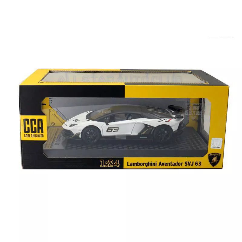 1:24 Diecast Lamborghini Aventador SVJ 63 Official Licensed Model