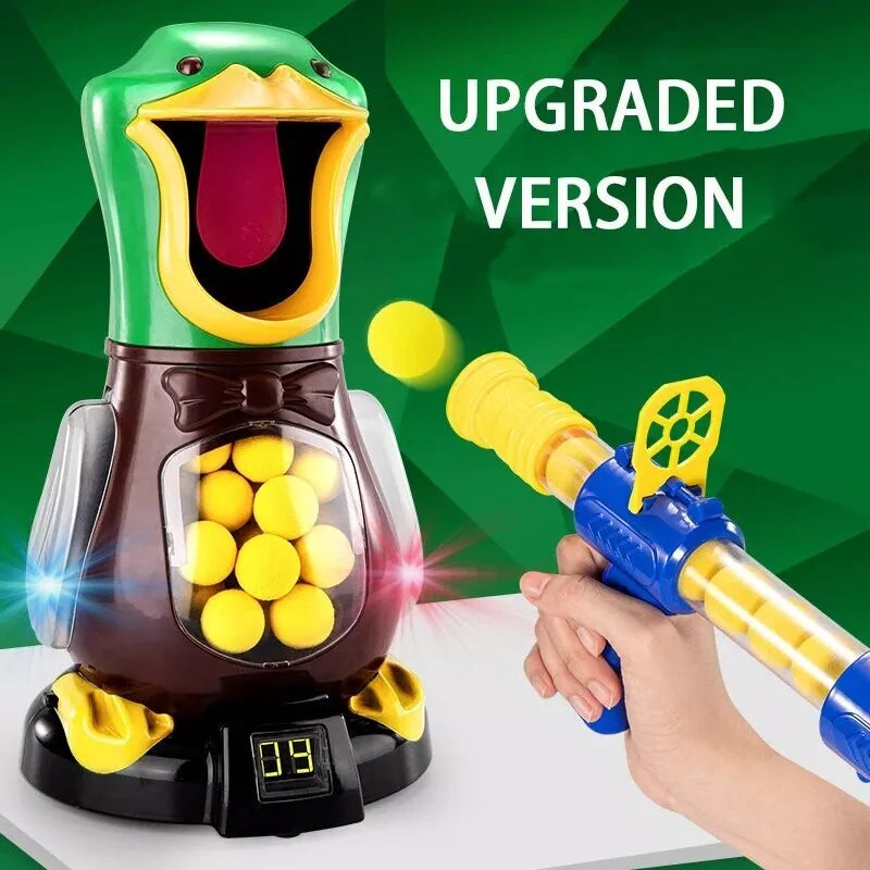 Soft Ball Gun Duck Shooting Game Toy