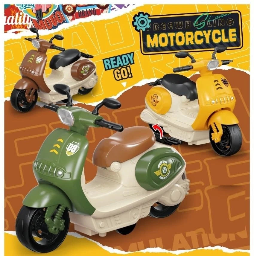 Mini ABS Inertial Vespa Model - 1Pc