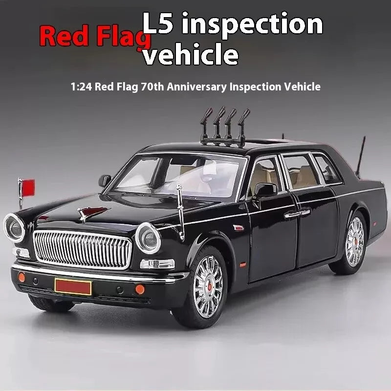 1:24 Diecast HongQi L9 Luxury Limousine Model