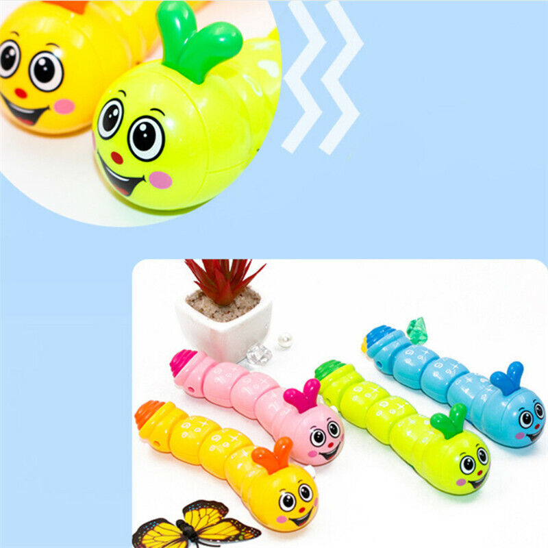 1Pc Wind-up Twisty Worm Toy