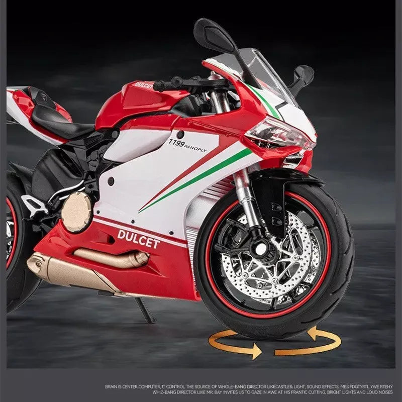 1:12 Diecast Ducati 1199 Model Bike