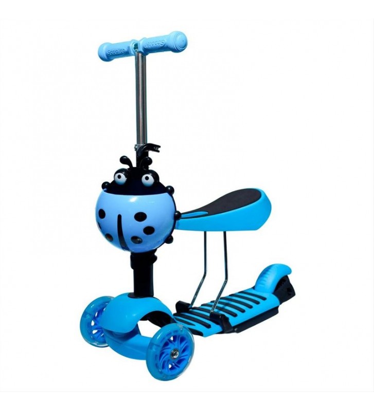 Adjustable Height Balance Scooter - Blue