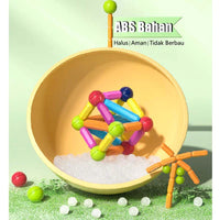 42Pcs Magnetic Puzzle Sticks Set