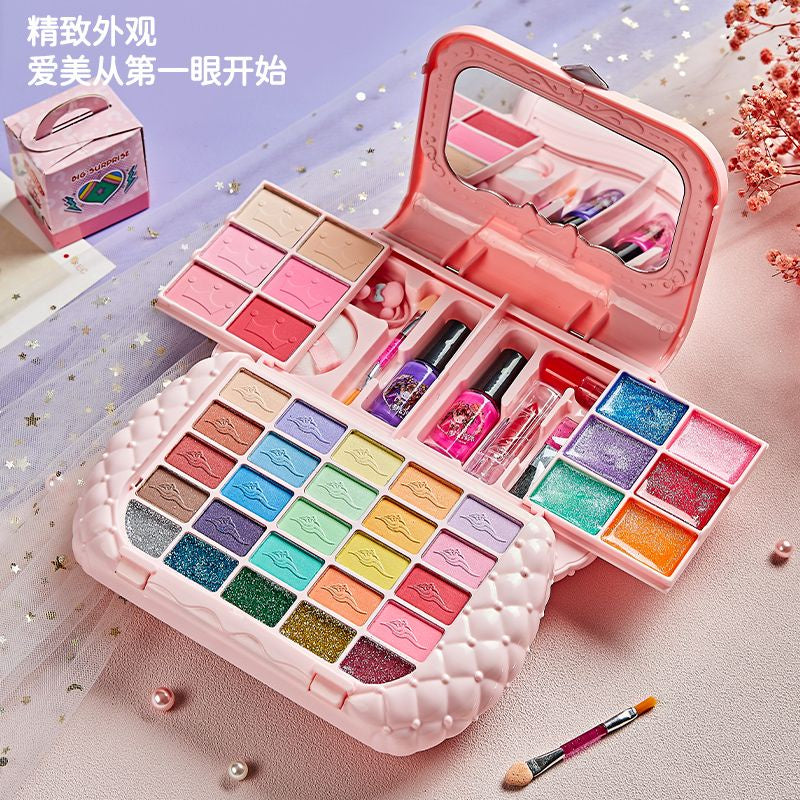 2in1 Girls Realistic Makeup Bag
