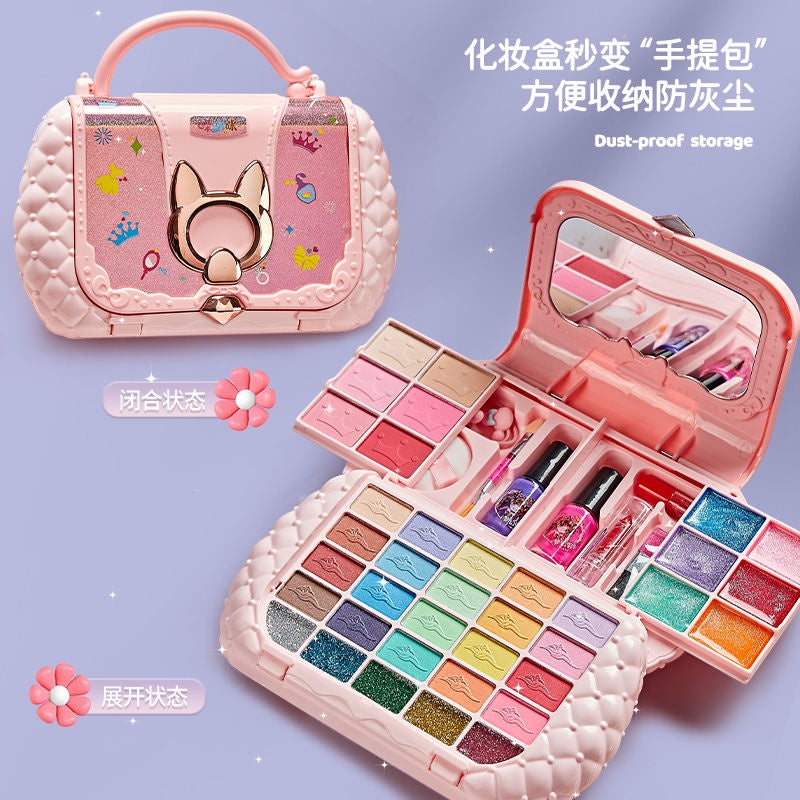 2in1 Girls Realistic Makeup Bag