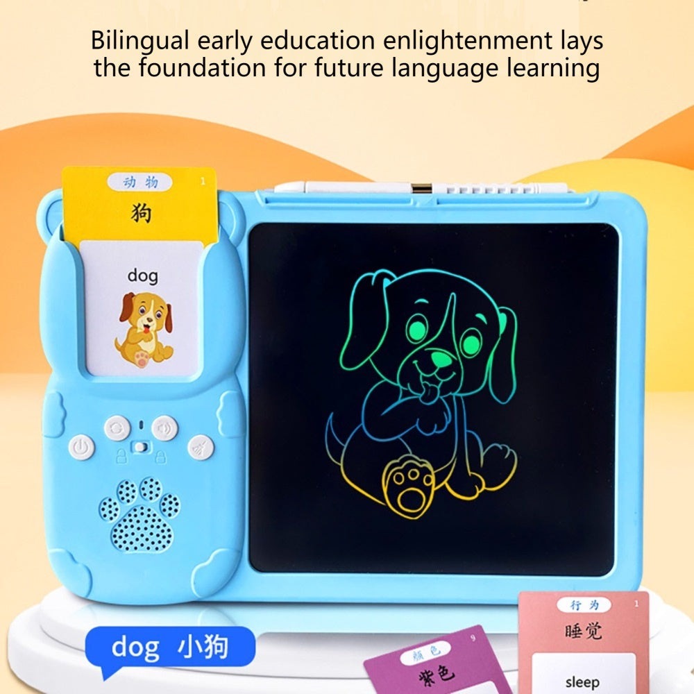 2in1 Flash Card Reader & LCD Writing Tablet