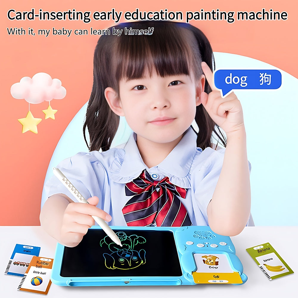 2in1 Flash Card Reader & LCD Writing Tablet