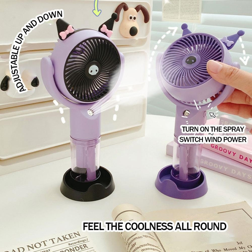 Rechargeable Latest Handheld & Rotatable Spray Fan