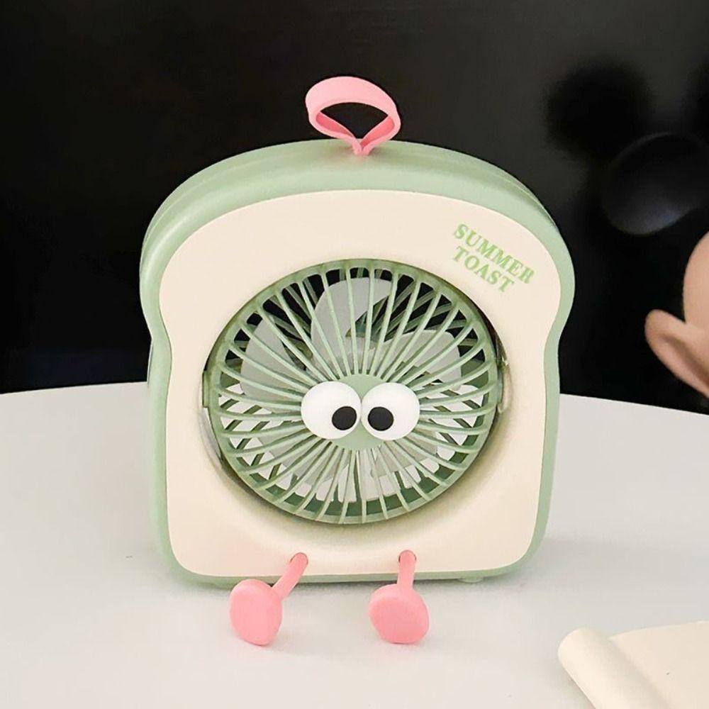 Rechargeable Mini Desktop Toast Fan