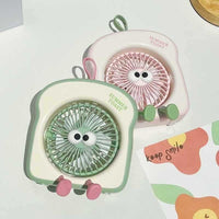 Rechargeable Mini Desktop Toast Fan