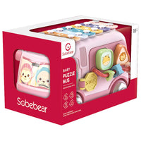 Sobebear Baby Musical Xylophone & Puzzle Bus