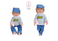 60cm Premium Silicon Reborn Baby Boy With Music