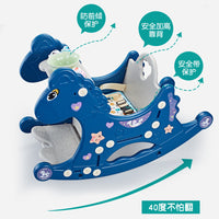 3in1 Multi-functional Baby Racking Horse Chair - Blue