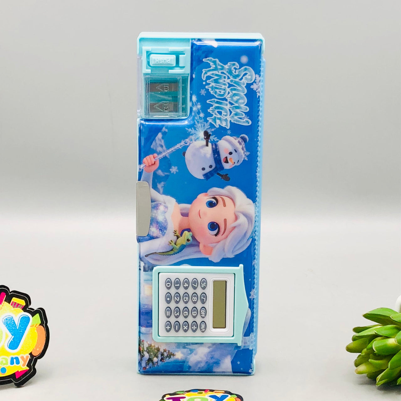 Snow & Ice Double-Sided Geometry Box With Calculator