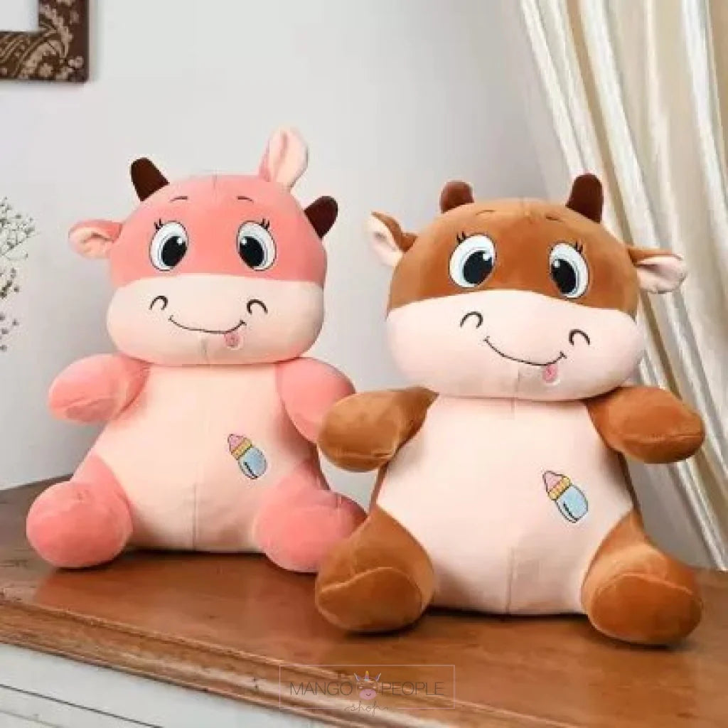 8* Inches Baby Cow Stuff Toy