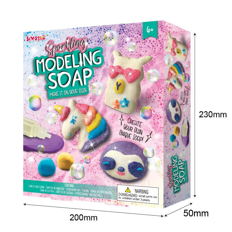 DIY Sparkling Modelling Soap Glowing Kit