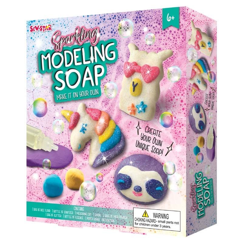 DIY Sparkling Modelling Soap Glowing Kit