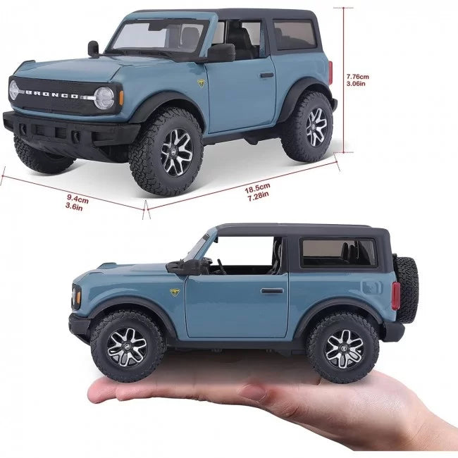 1:24 Maisto 2021 Ford Bronco Badlands