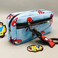 Premium Spider Themed Kids Pencil Pouch