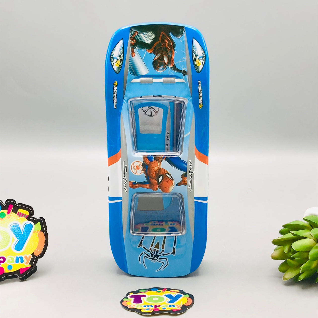 Spiderman Themed Tin Geometry Box