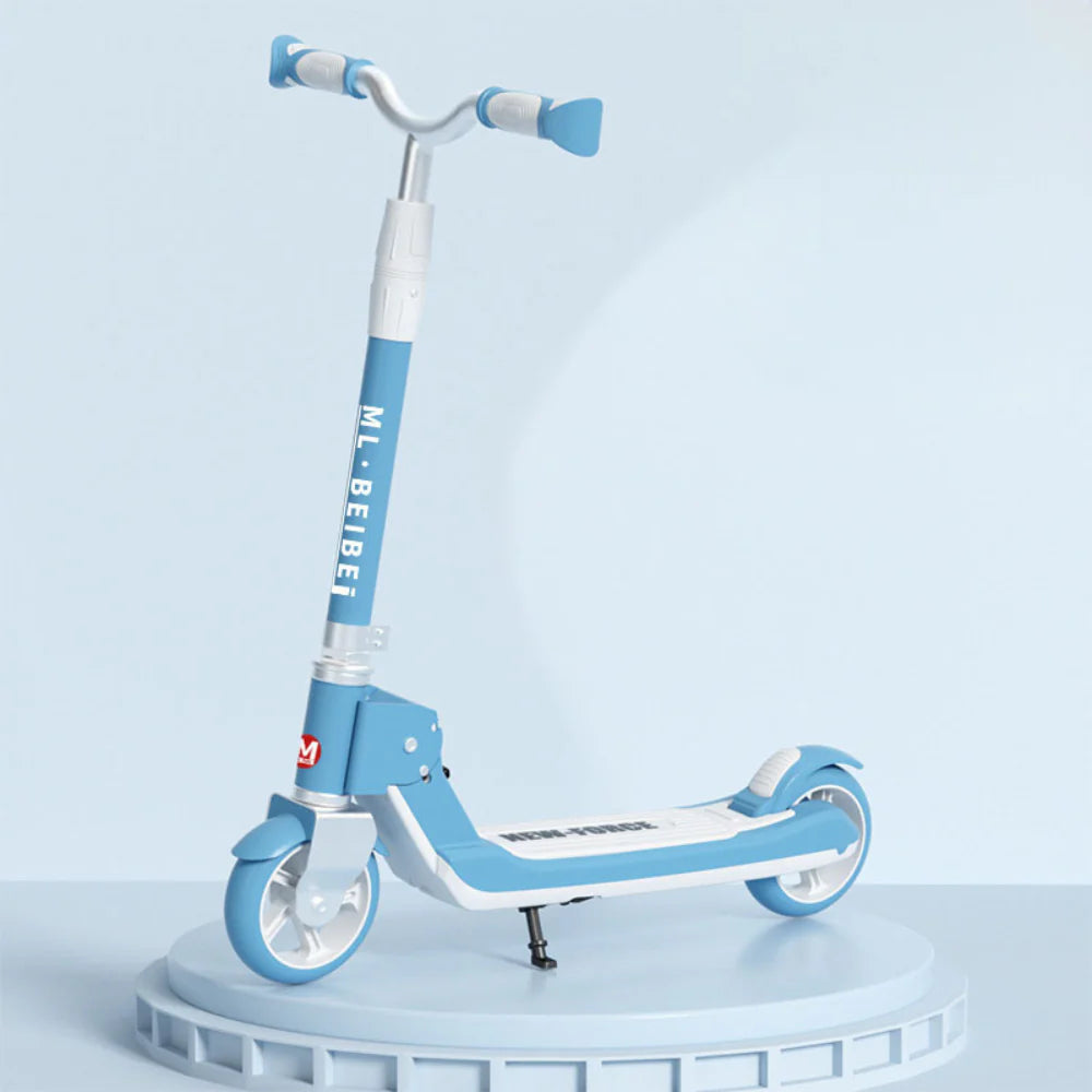 Kids Adjustable Height Two Wheel Kick Scooter - Blue